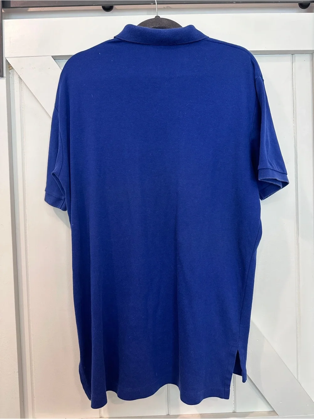 Polo Ralph Lauren Men's Large Shirt Short-sleeve Button-up Classic Fit Blue
